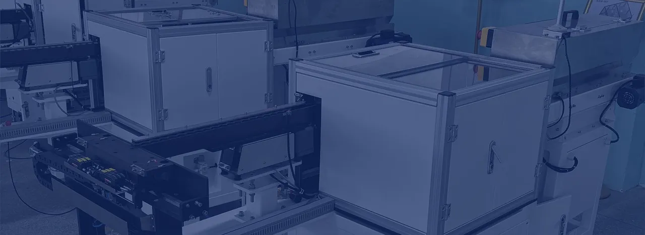 Flexible guarded parts feeding equipment for changing product families